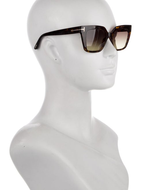 Tom Ford Oversize Tinted Sunglasses