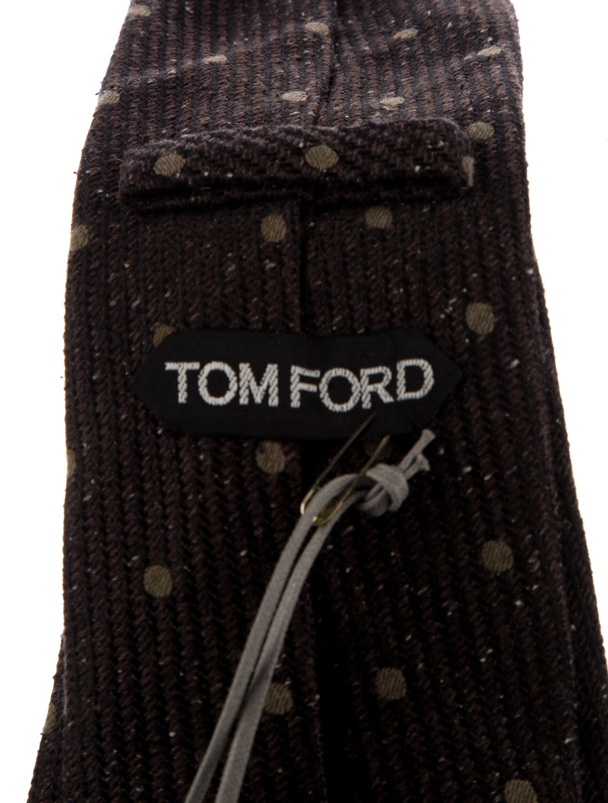 Tom Ford Silk Pattern Print Tie