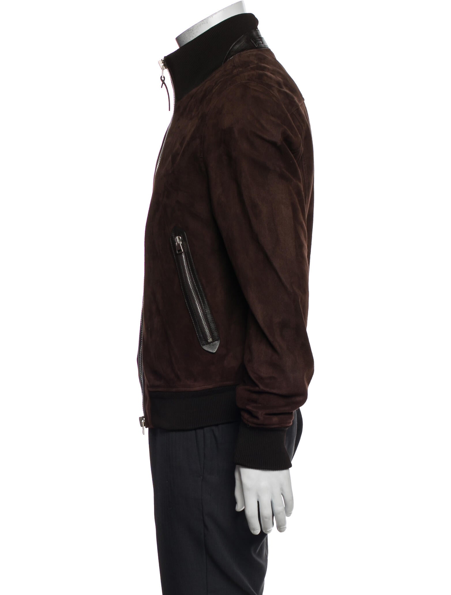 Tom Ford Lamb Leather Bomber Jacket