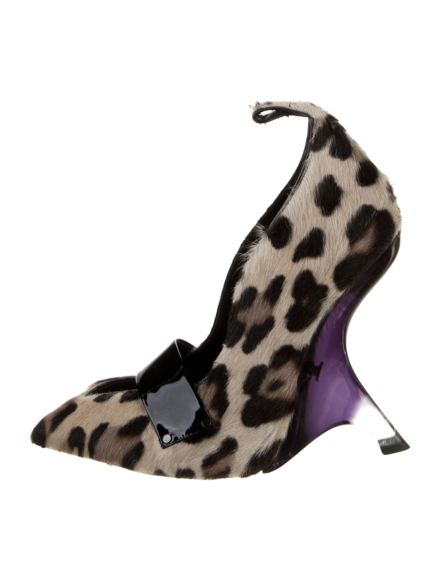 Tom Ford Ponyhair Animal Print Pumps