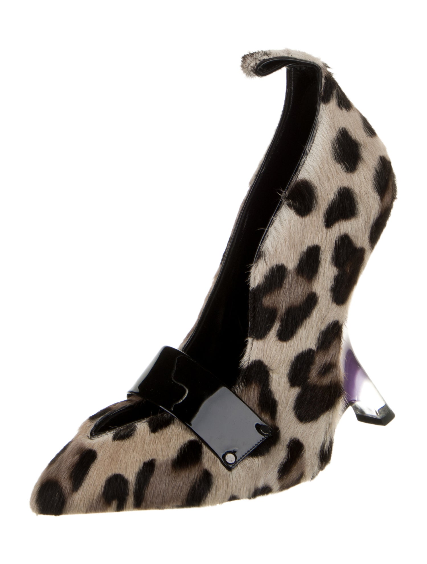 Tom Ford Ponyhair Animal Print Pumps