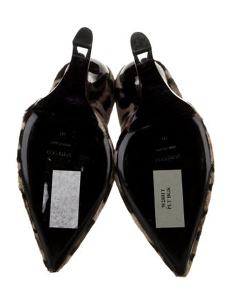 Tom Ford Ponyhair Animal Print Pumps