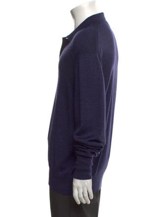 Tom Ford Merino Wool Collar Polo Sweater