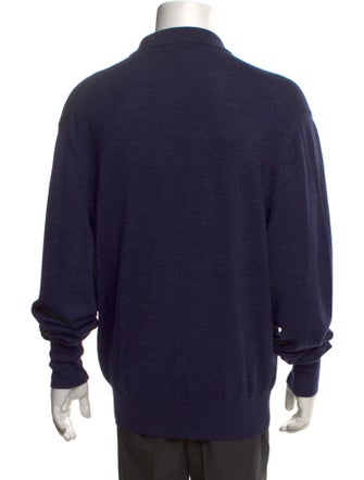 Tom Ford Merino Wool Collar Polo Sweater