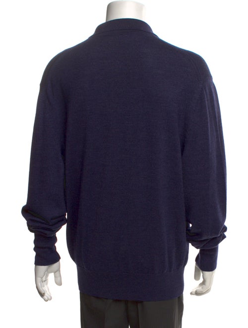 Tom Ford Merino Wool Collar Polo Sweater
