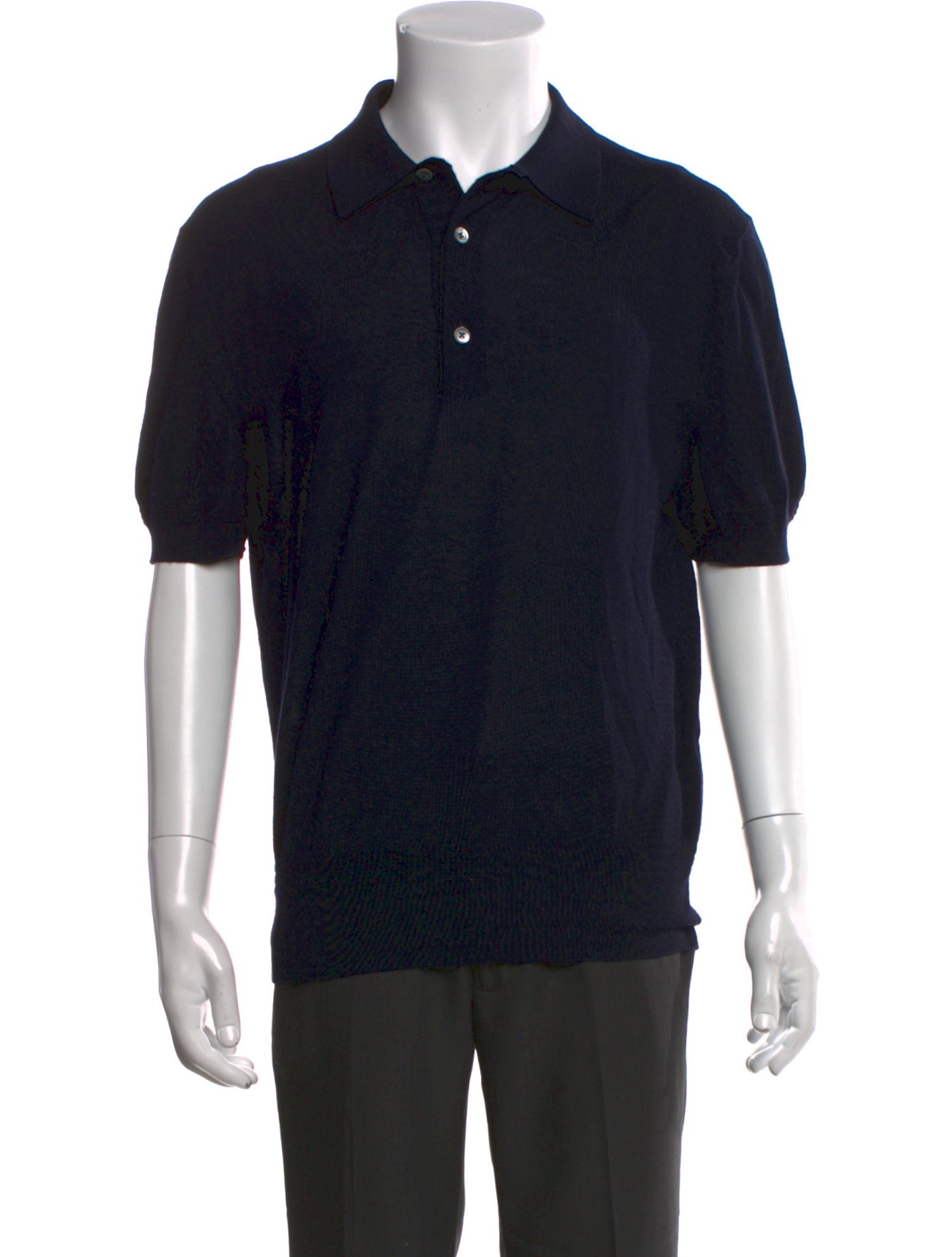 Tom Ford Cashmere Collar Polo Shirt