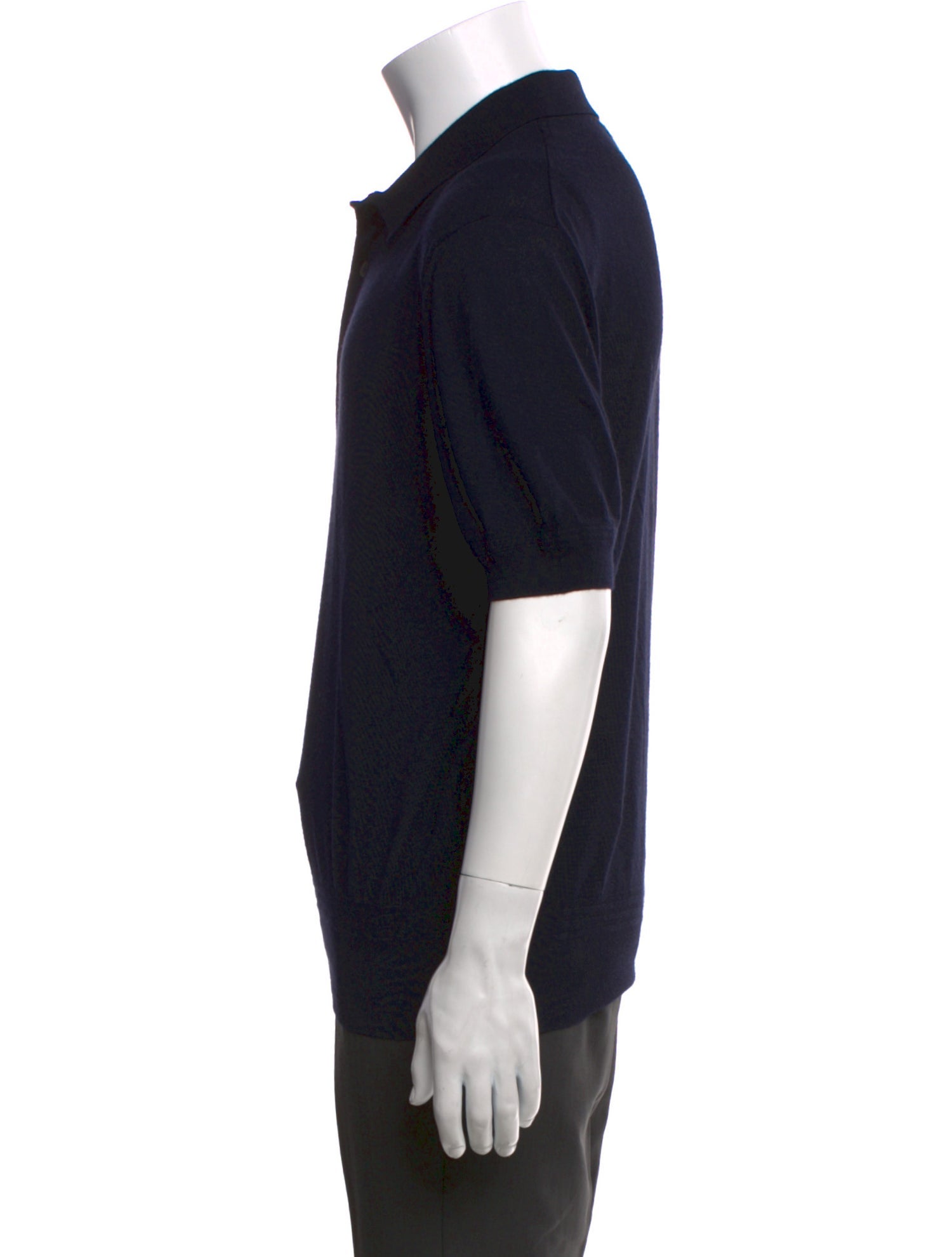 Tom Ford Cashmere Collar Polo Shirt