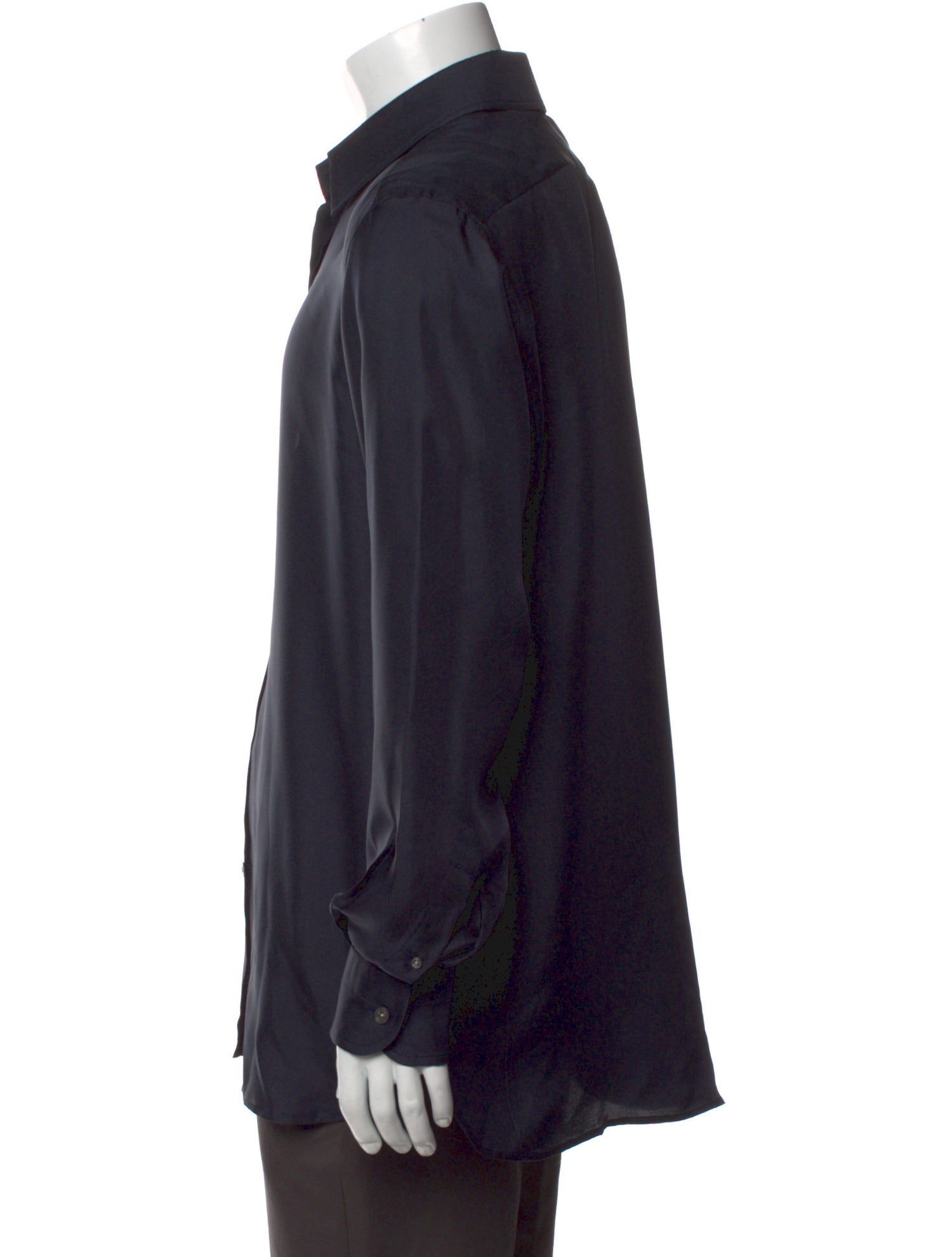 Tom Ford Silk Long Sleeve Dress Shirt