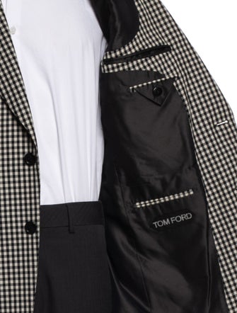 Tom Ford Wool Patterned Blazer