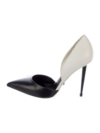 Tom Ford Leather D'Orsay Pumps