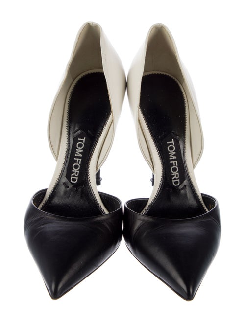 Tom Ford Leather D'Orsay Pumps