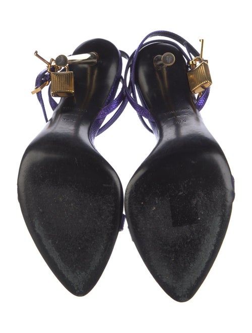 Tom Ford Embossed Leather Sandals