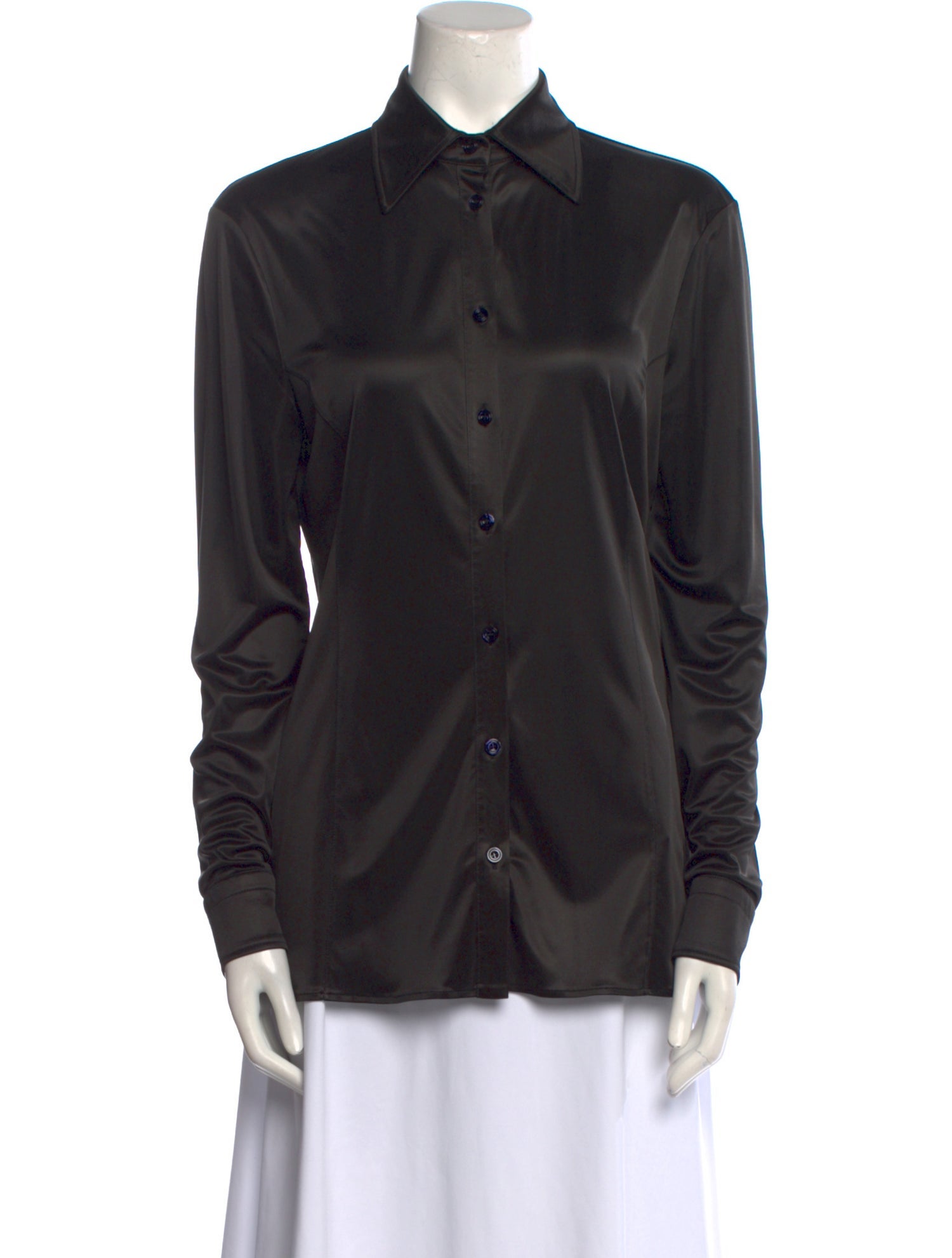Tom Ford Long Sleeve Button-Up Top w/ Tags
