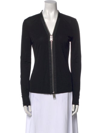 Tom Ford V-Neck Long Sleeve Top