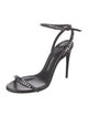 Tom Ford Leather Chain-Link Accents Sandals