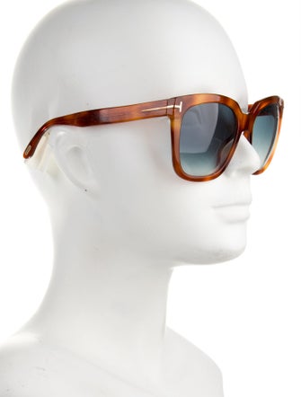 Tom Ford Oversize Gradient Sunglasses