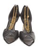 Tom Ford Leather Chain-Link Accents Sandals