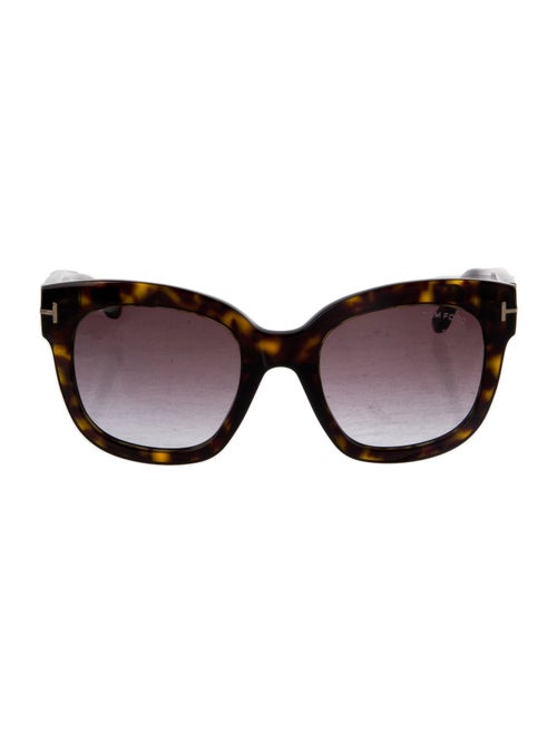 Tom Ford Oversize Gradient Sunglasses