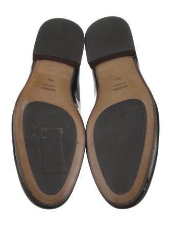 Tom Ford Patent Leather Grosgrain Trim Loafers