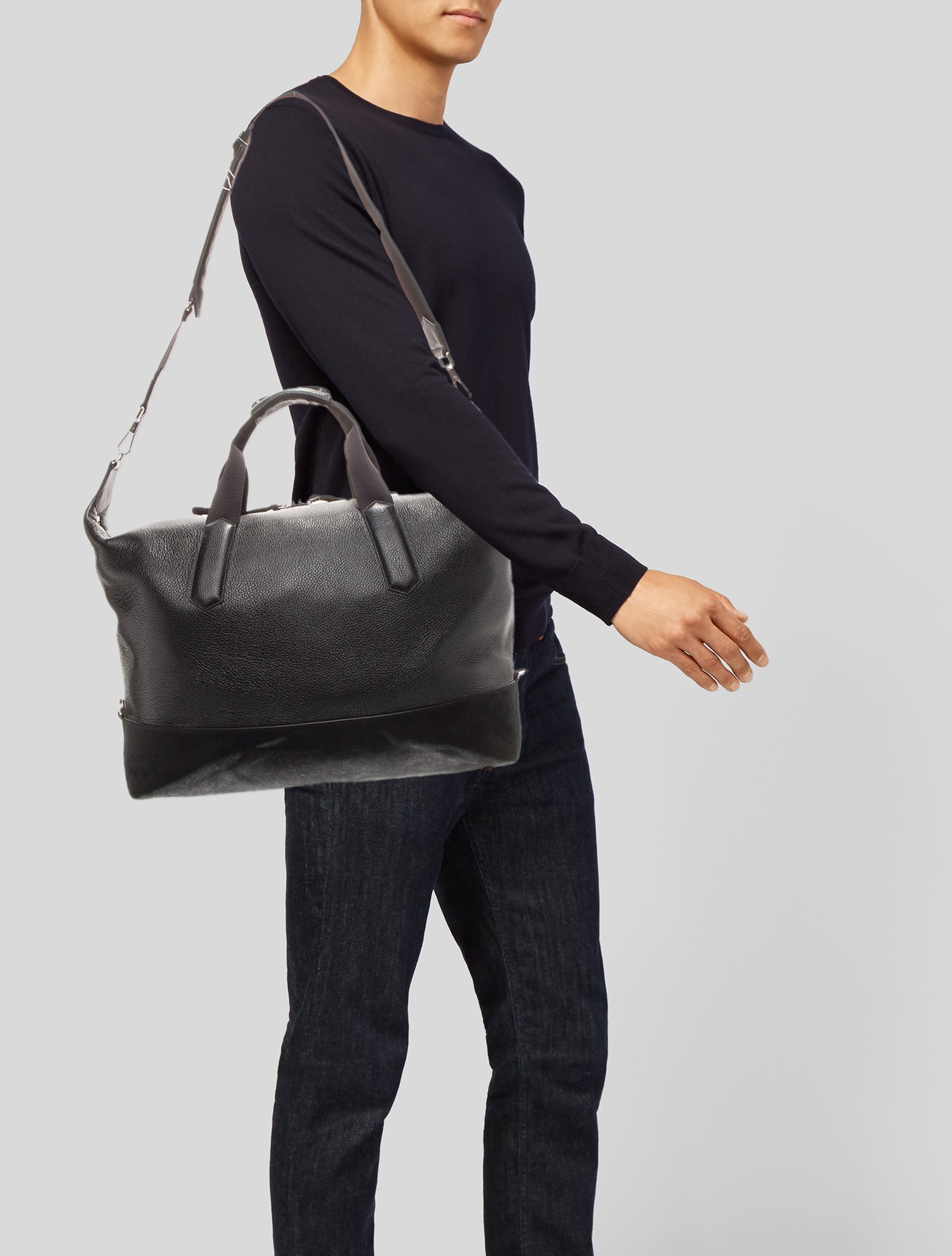 Tom Ford Mens Black Carry On