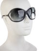 Tom Ford Oversize Gradient Sunglasses