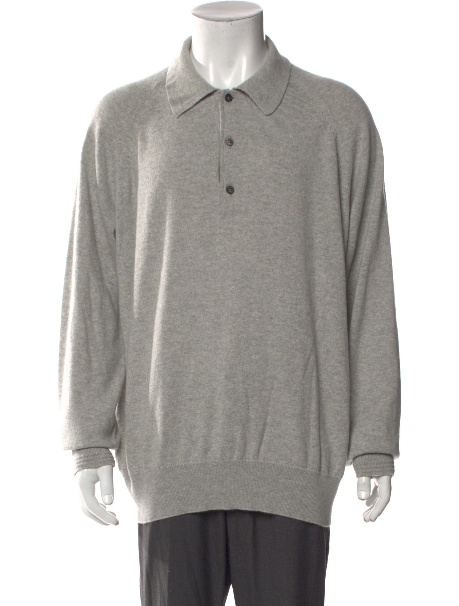 Tom Ford Cashmere Mock Neck Polo Sweater