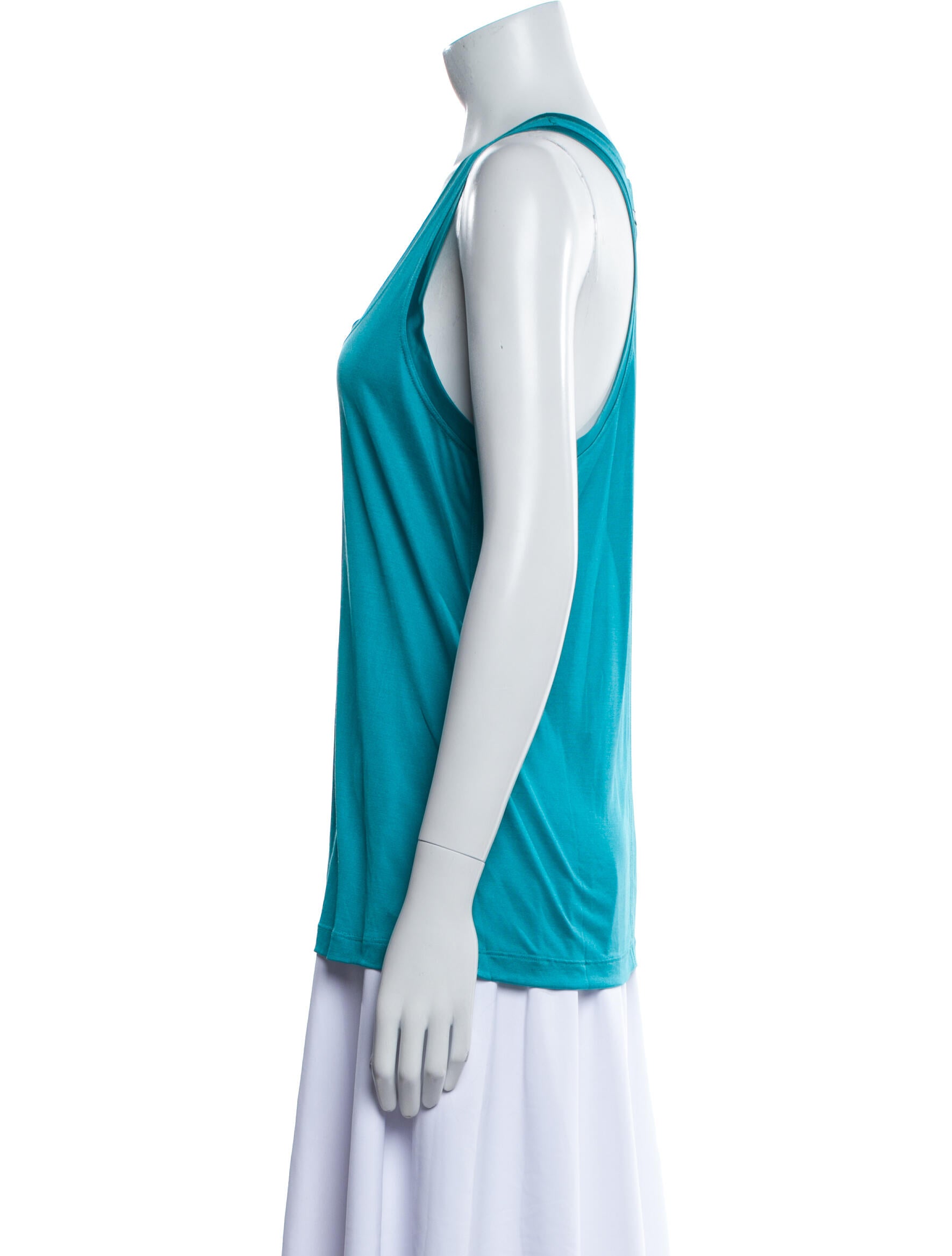 Tom Ford Silk Scoop Neck Top