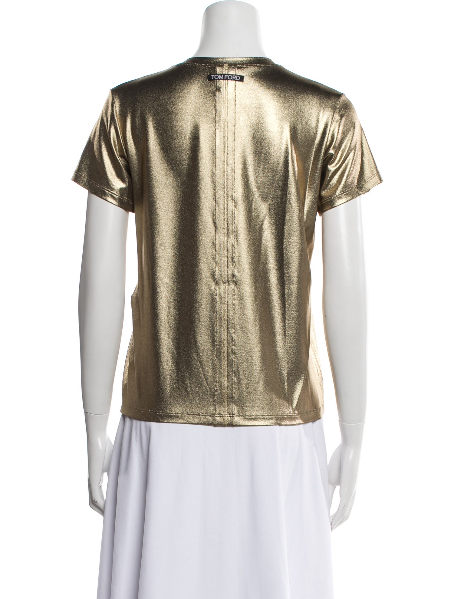 Tom Ford Crew Neck Short Sleeve T-Shirt