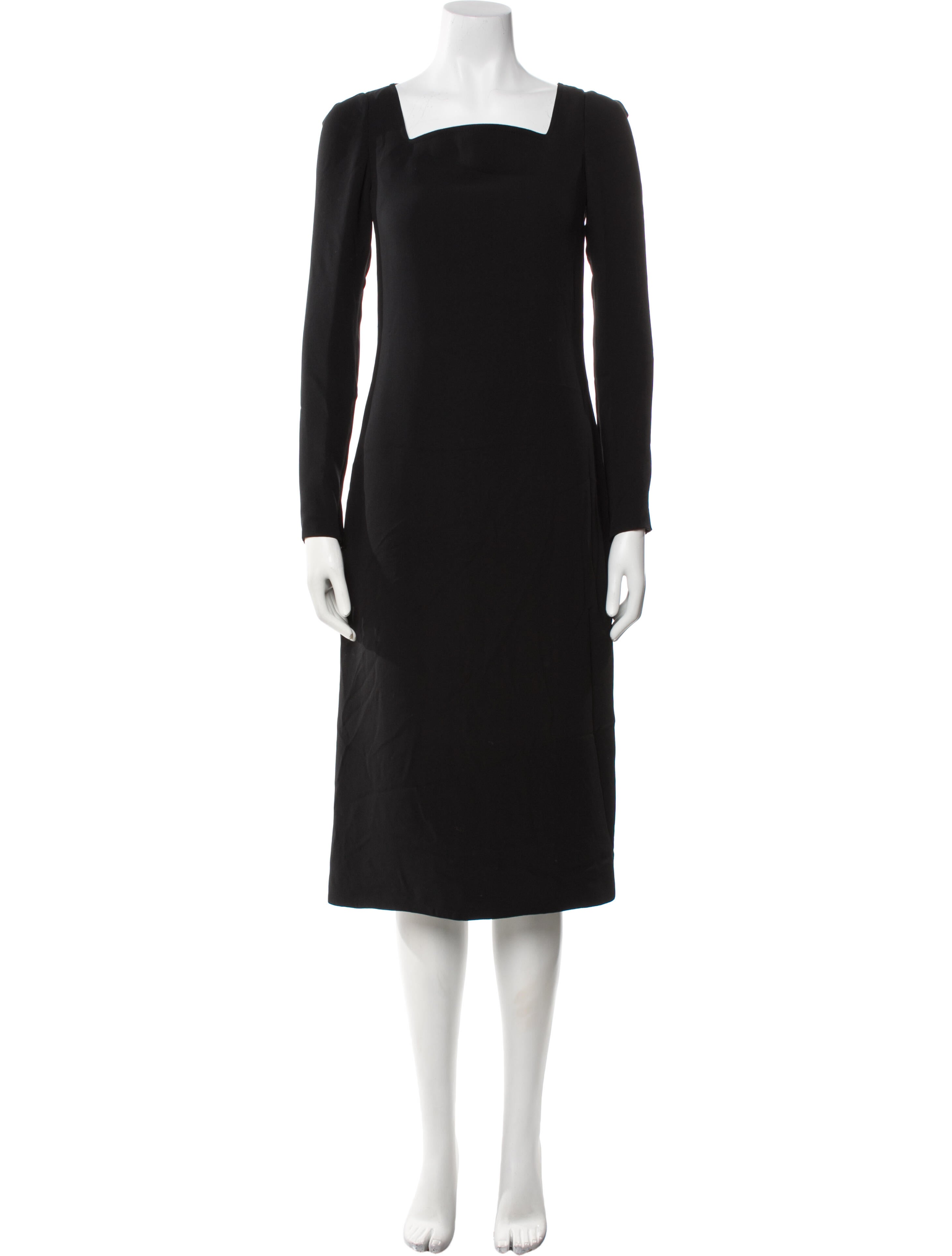 Tom Ford Square Neckline Long Dress