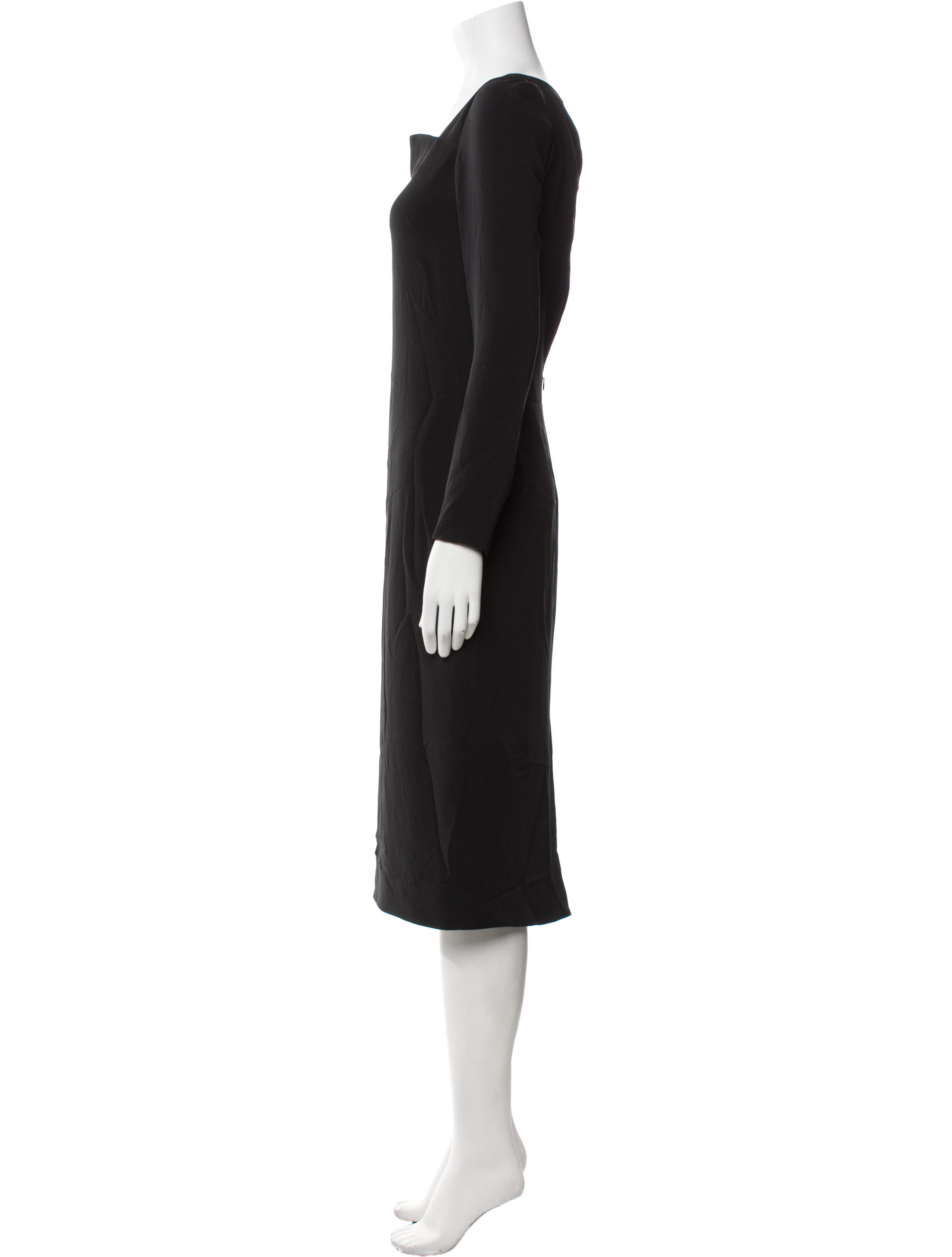Tom Ford Square Neckline Long Dress