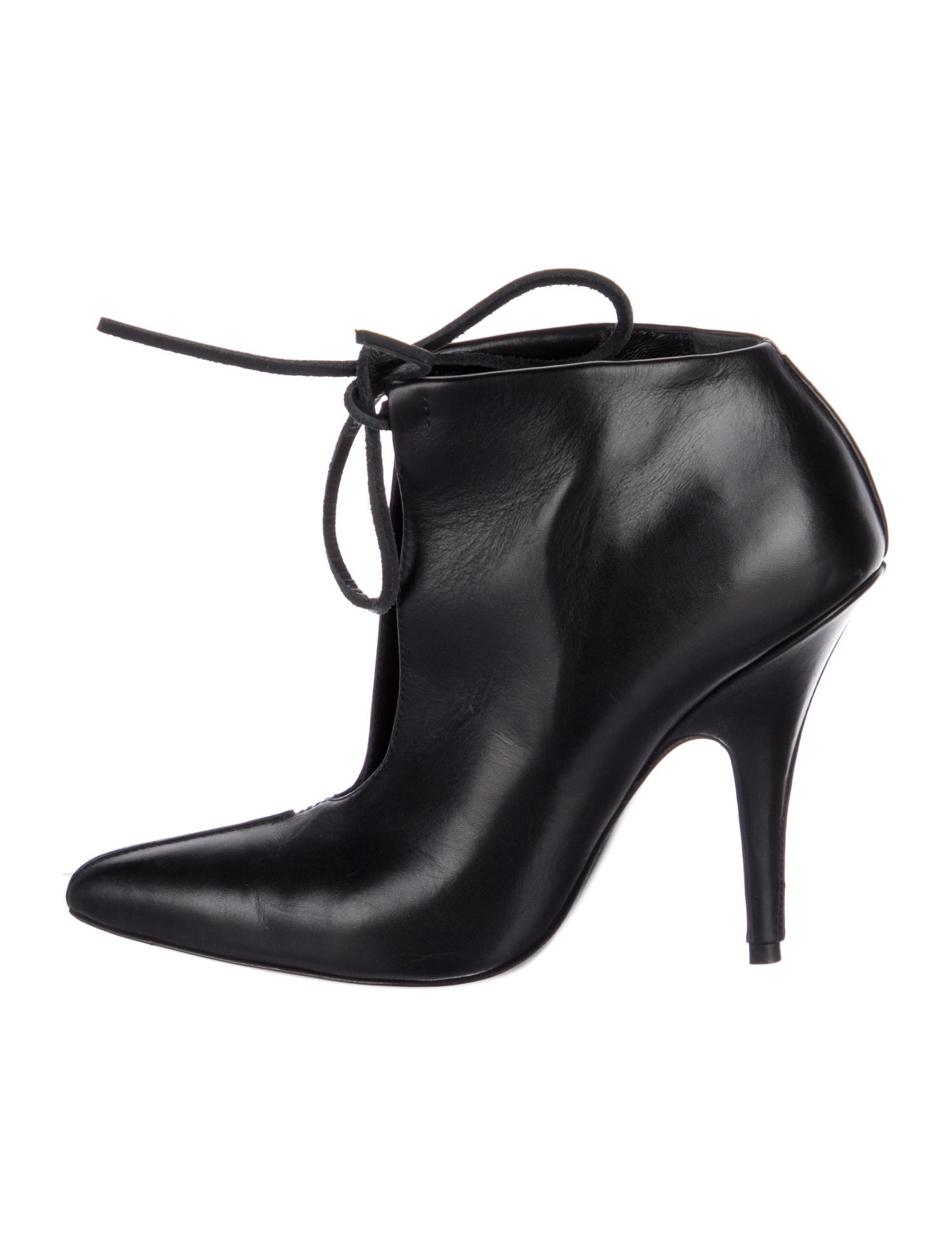 Tom Ford Leather Lace-Up Boots