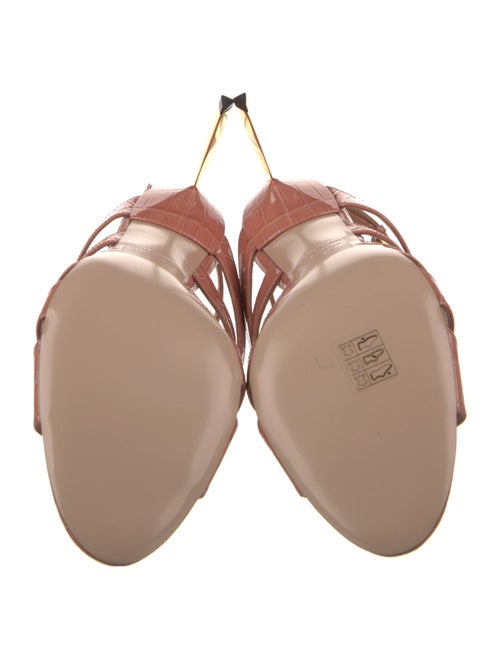 Tom Ford Embossed Leather Sandals