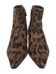 Tom Ford Ponyhair Animal Print Boots