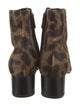 Tom Ford Ponyhair Animal Print Boots
