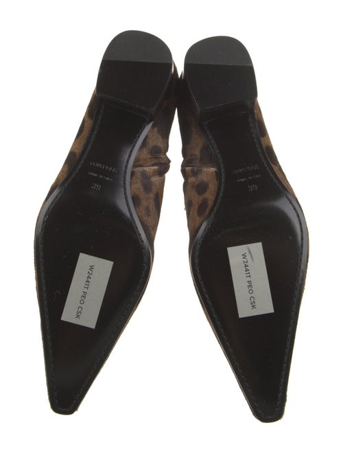 Tom Ford Ponyhair Animal Print Boots