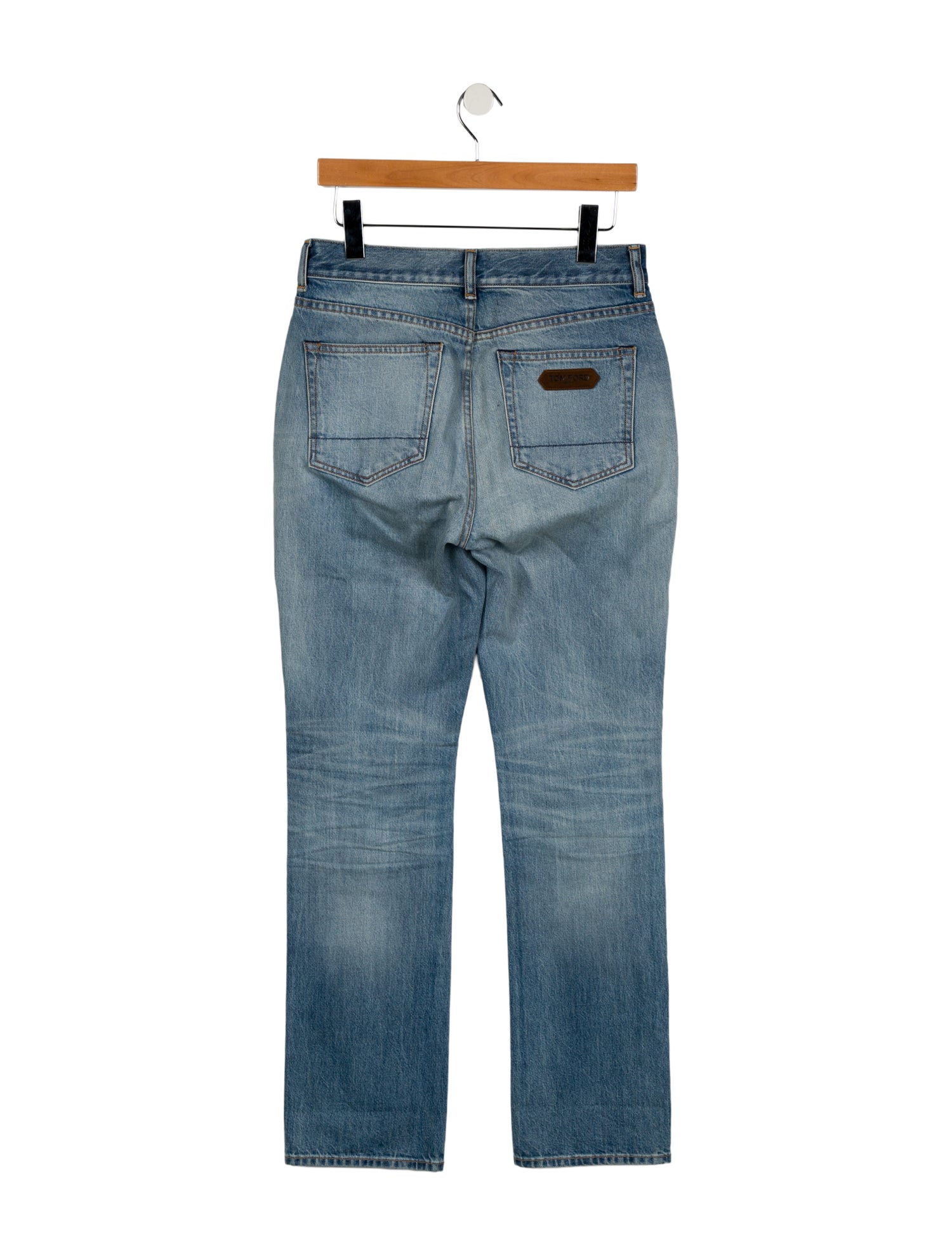 Tom Ford High-Rise Straight Leg Jeans