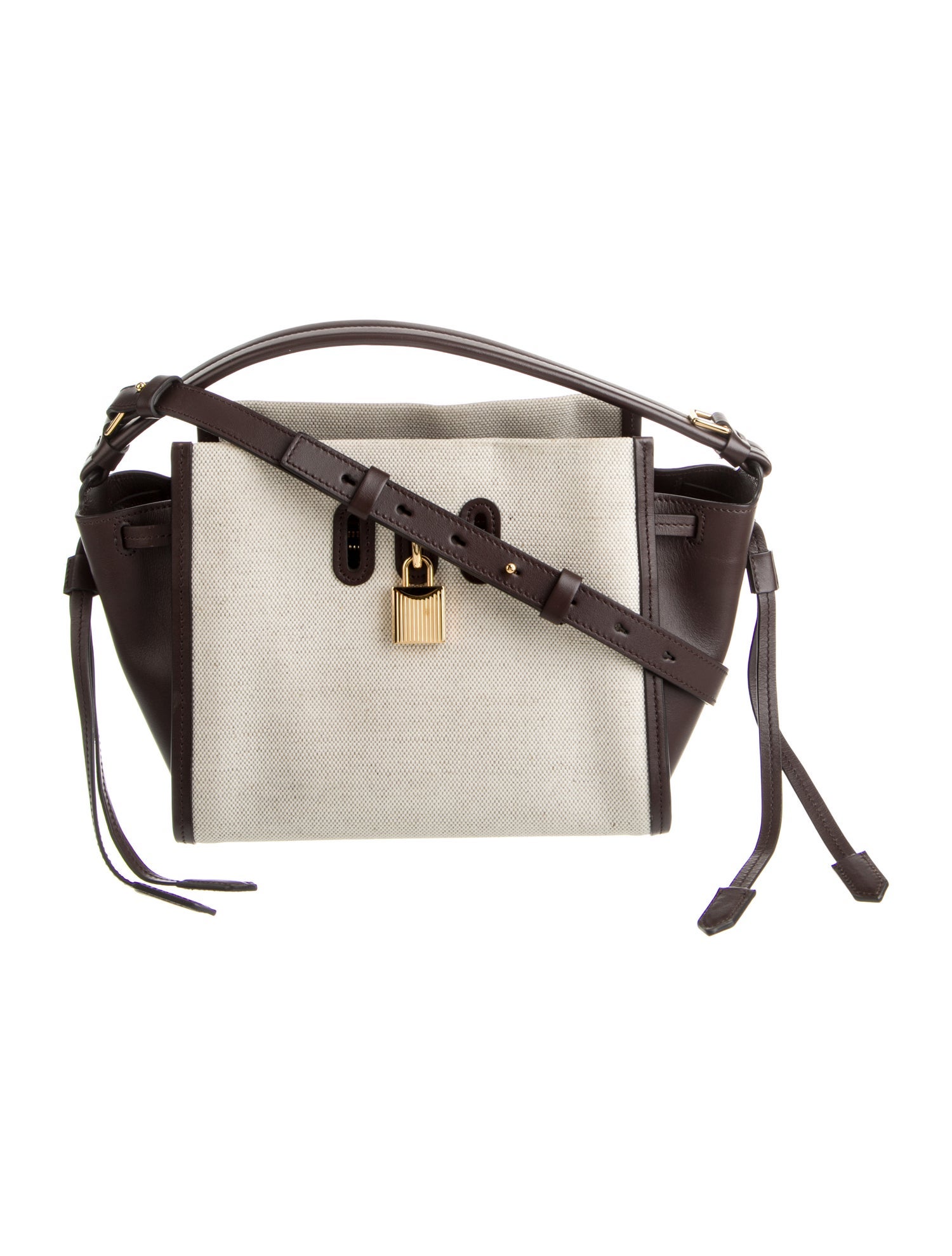 Tom Ford Leather Top Handle Bag