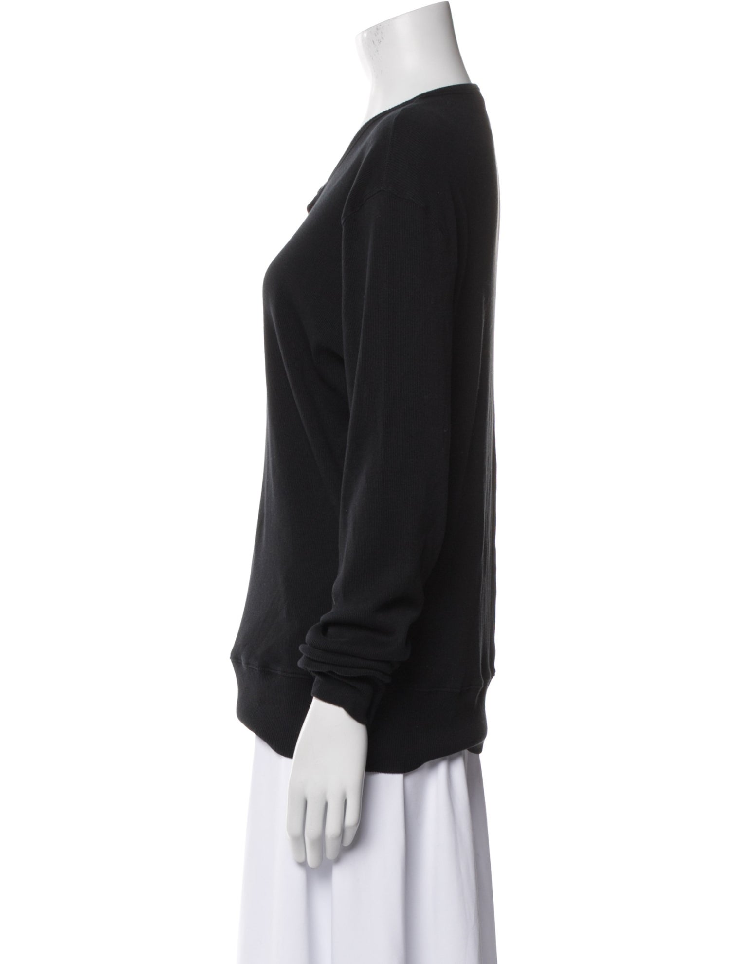 Tom Ford Scoop Neck Long Sleeve Sweatshirt