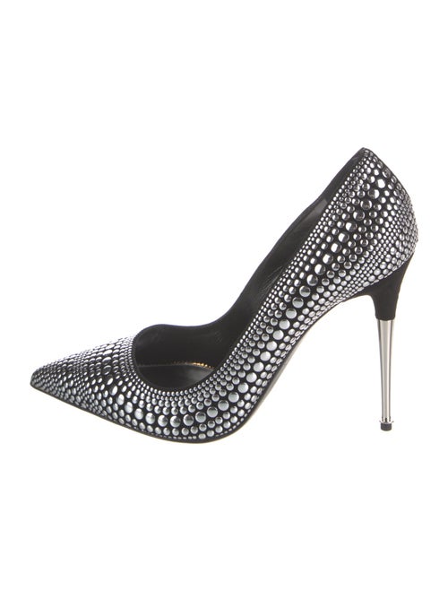 Tom Ford Suede Studded Accents Pumps