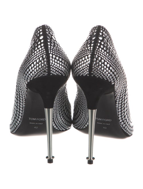Tom Ford Suede Studded Accents Pumps