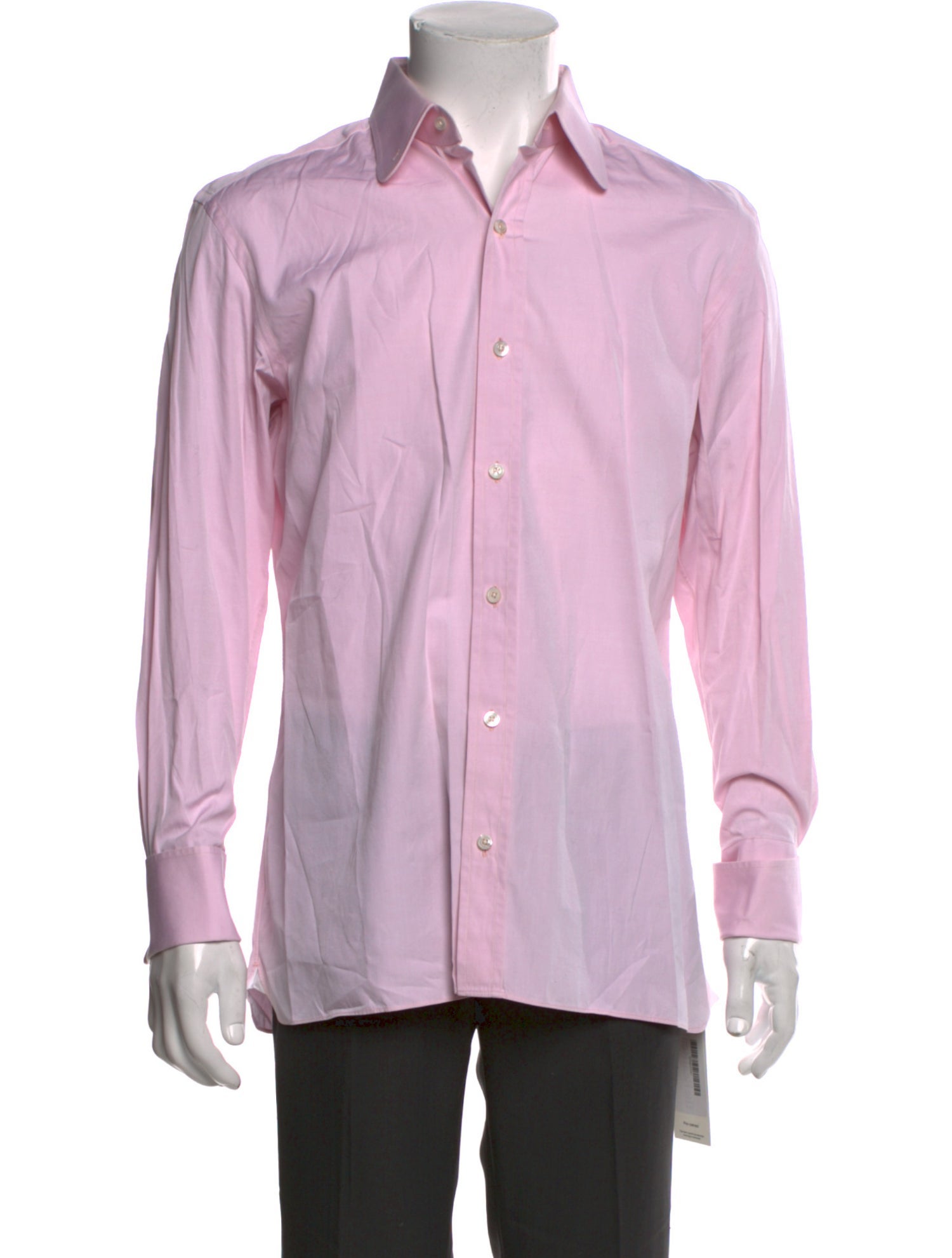 Tom Ford Striped Long Sleeve Dress Shirt