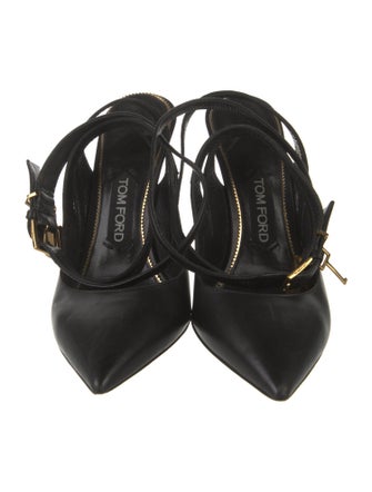 Tom Ford Leather Slingback Pumps