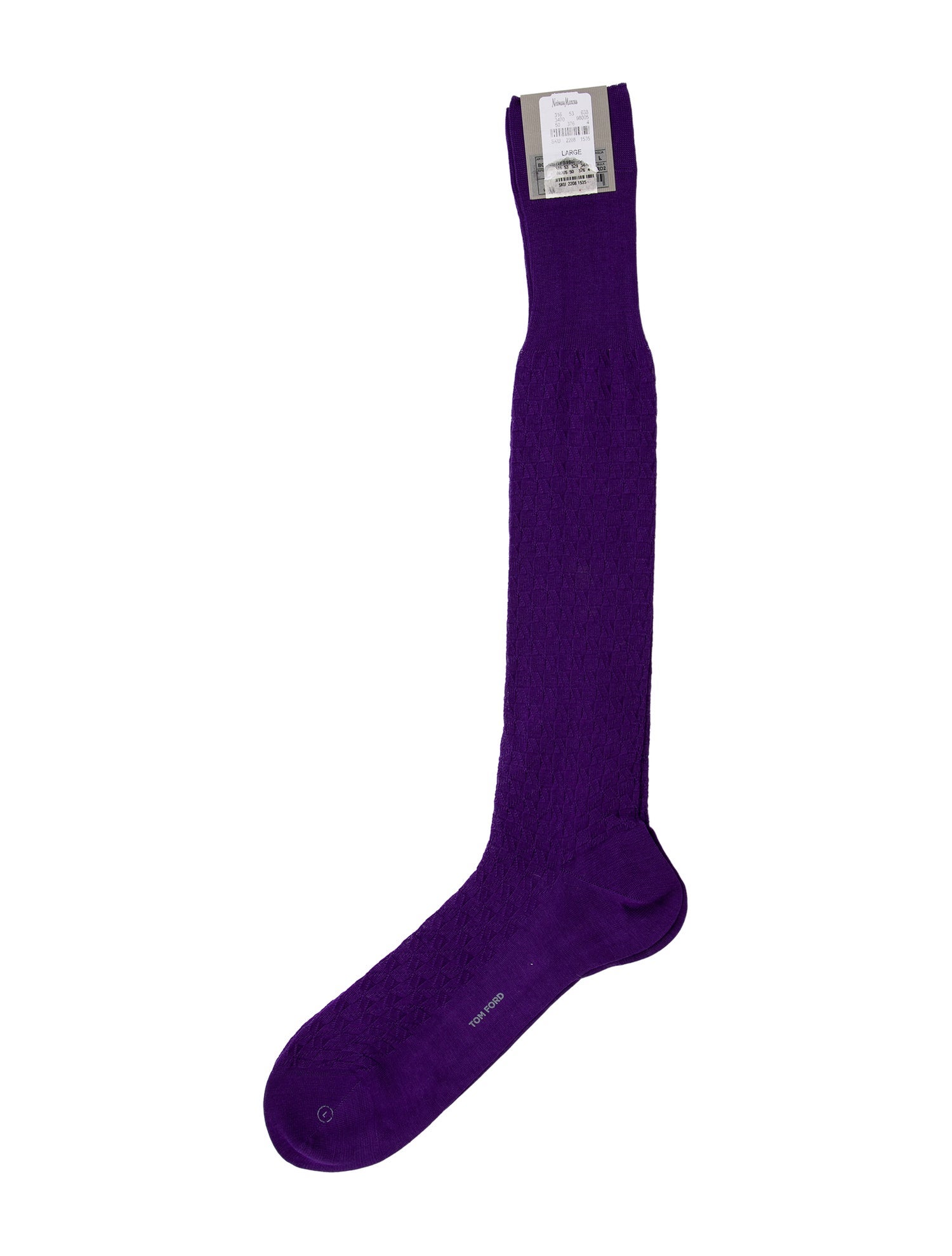 Tom Ford Silk Rib Knit Socks w/Tags