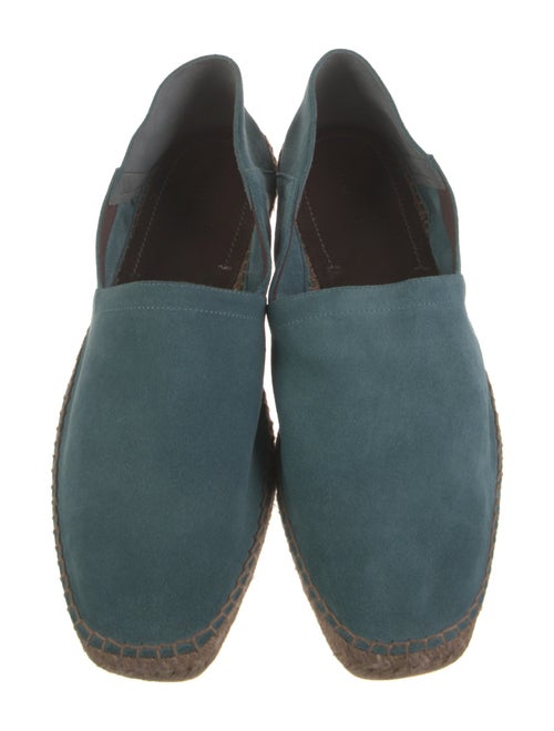 Tom Ford Suede Whipstitch Trim Espadrilles