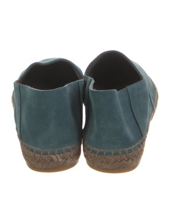 Tom Ford Suede Whipstitch Trim Espadrilles