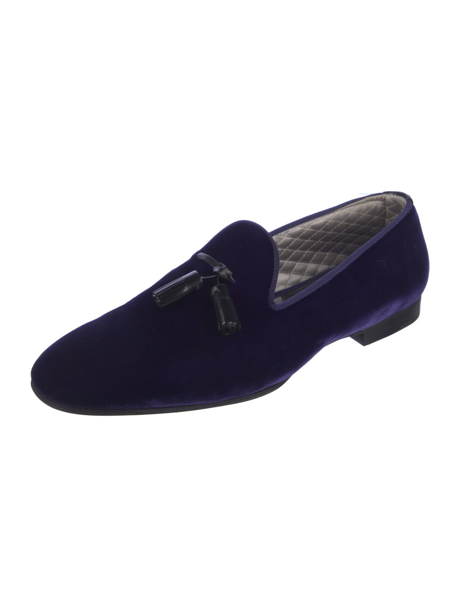 Tom Ford Velvet Tassel Accents Loafers