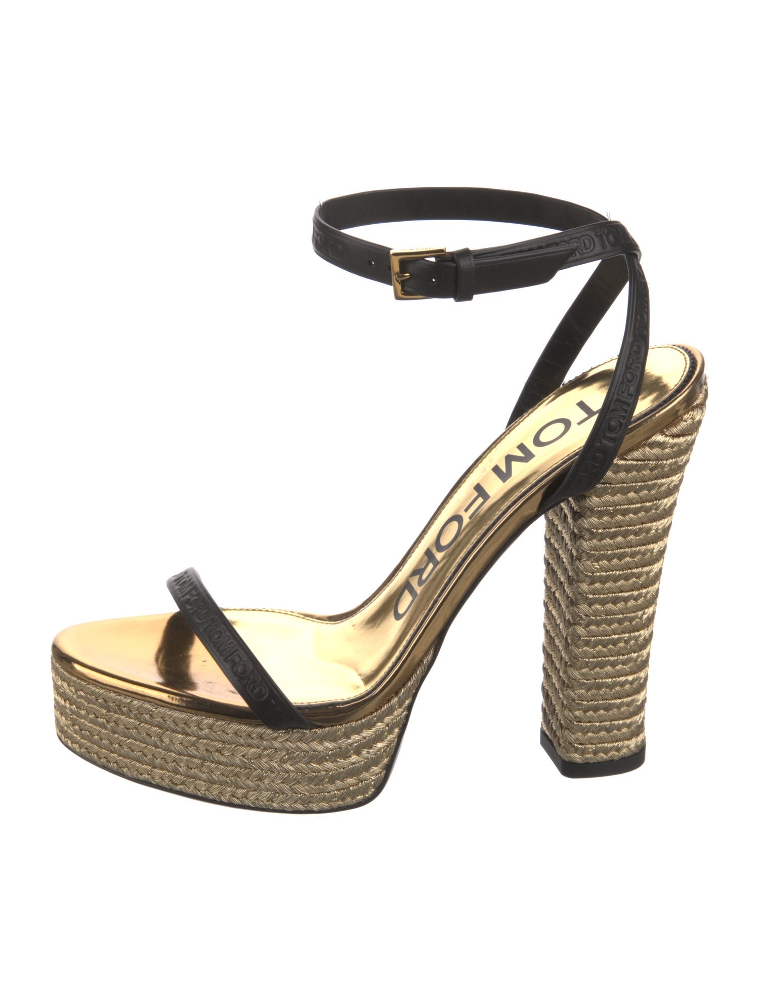 Tom Ford Leather Espadrilles