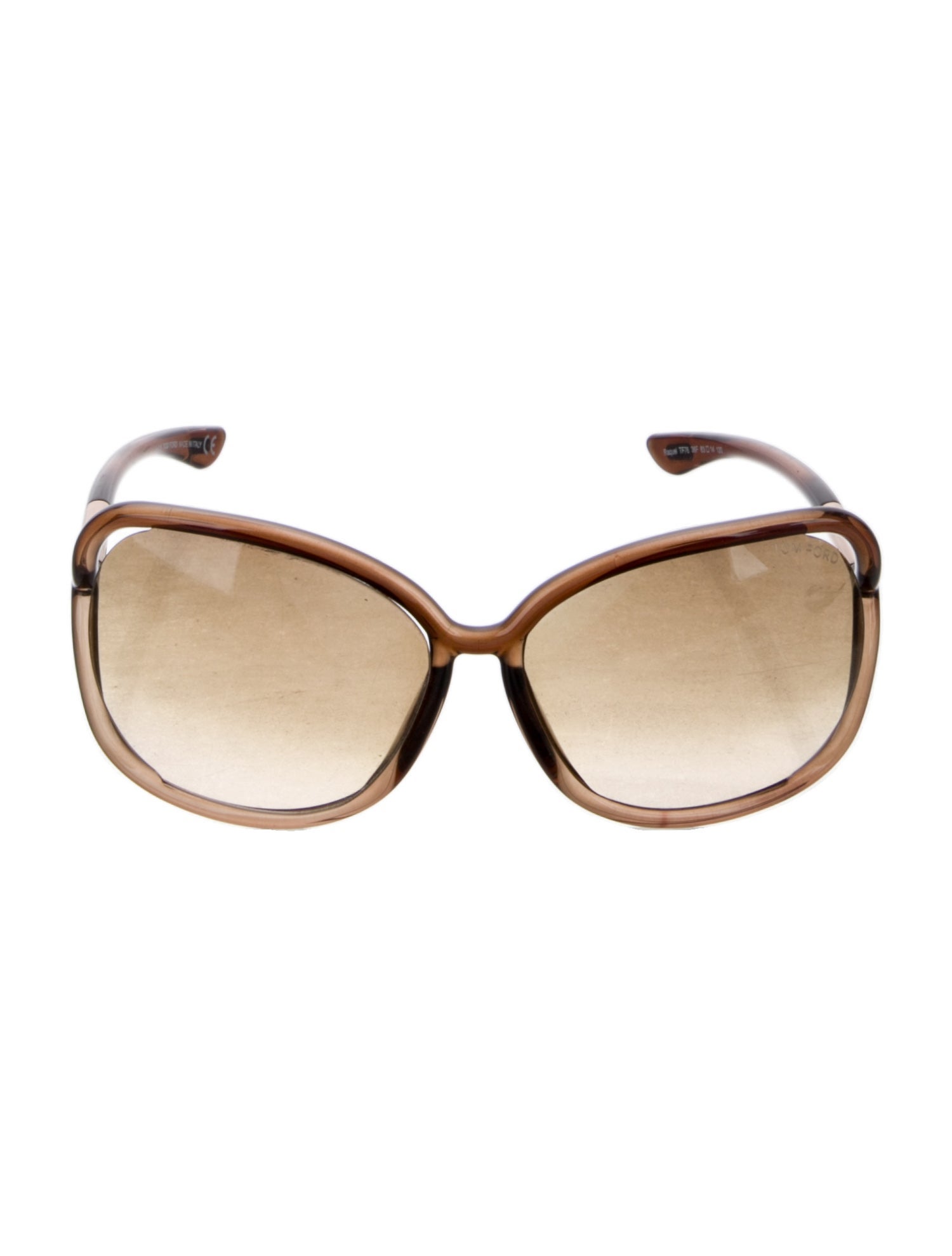 Tom Ford Oversize Gradient Sunglasses