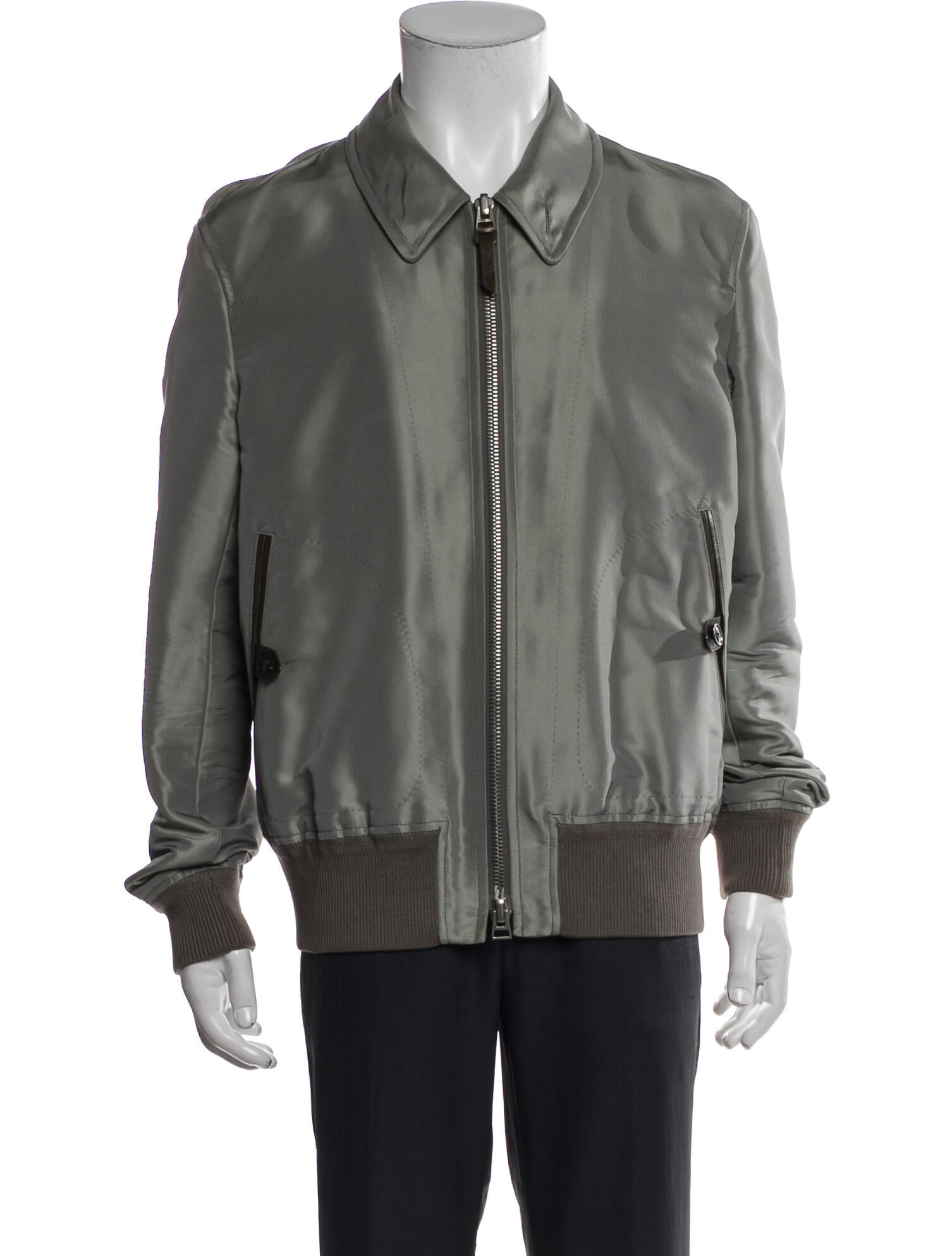 Tom Ford Silk Bomber Jacket