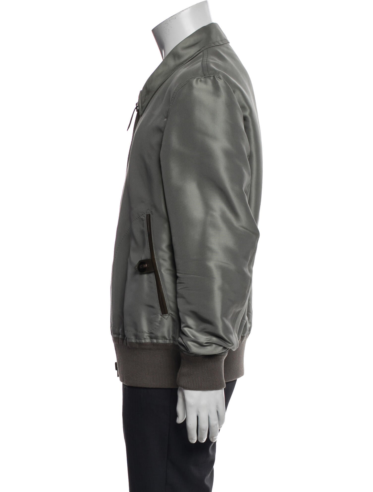 Tom Ford Silk Bomber Jacket